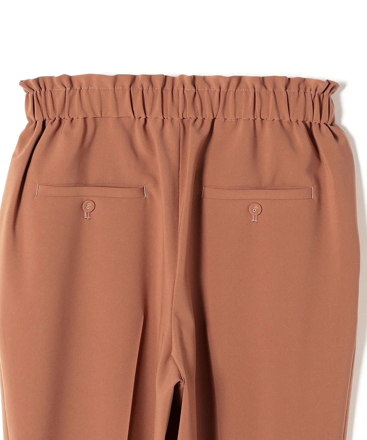 〈手洗い可能〉ストレッチテーパードパンツ
