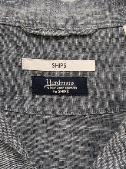 SHIPS: HERDMANS リネン 7スリーブ カプリ シャツ