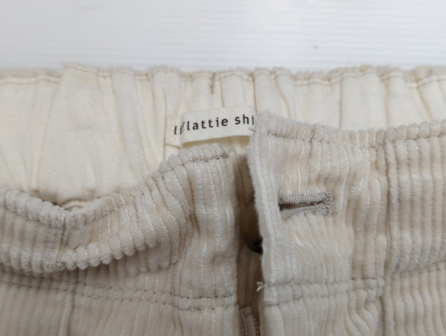 liflattie ships:ストレッチコーデュロイポケットパンツ