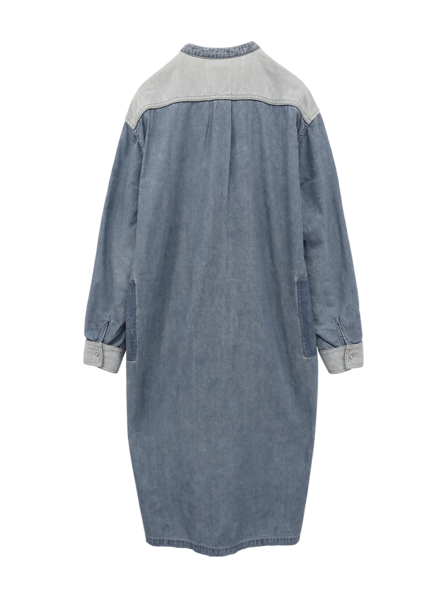 REMAIN S:CONTRAST DENIM SHT