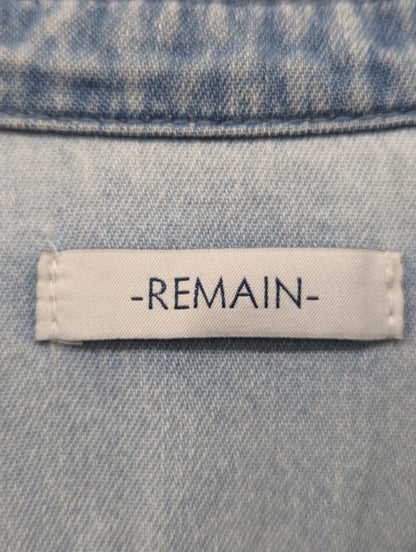 REMAIN S:CONTRAST DENIM SHT