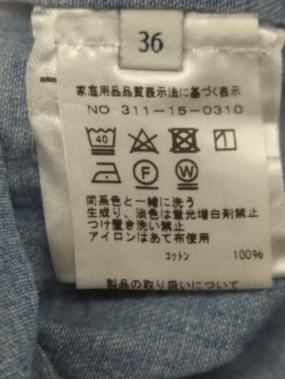 REMAIN S:CONTRAST DENIM SHT