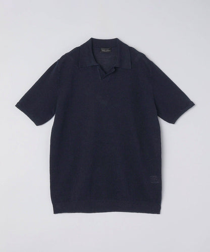 ROBERTO COLLINA: LINEN PIQUE POLO