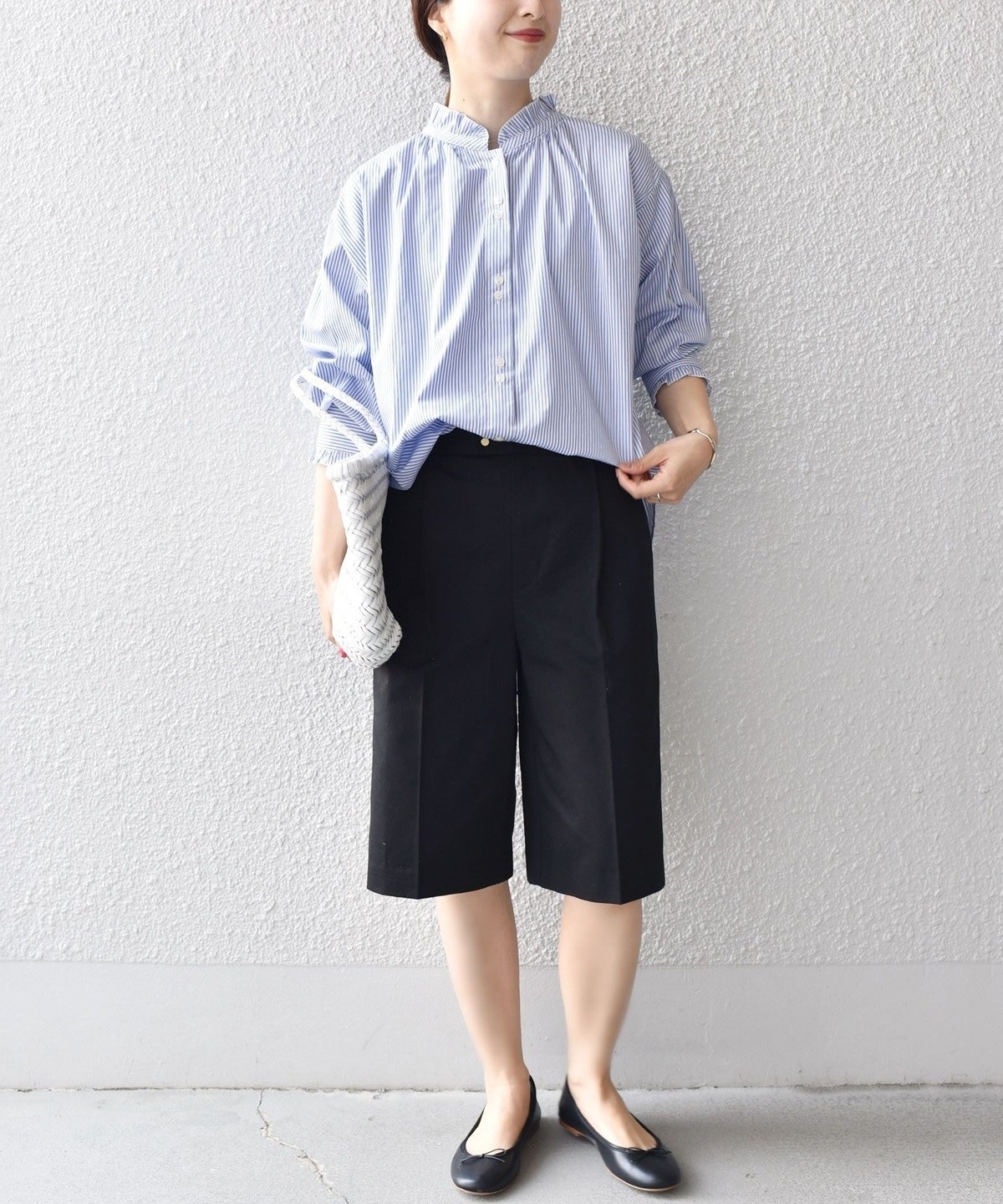 〈手洗い可能〉チノハーフパンツ