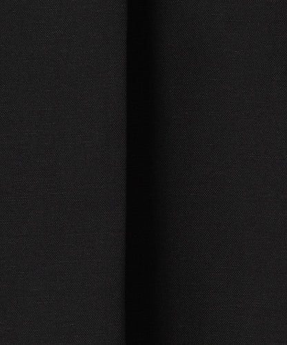 〈手洗い可能〉ミックスリネンロングジレ