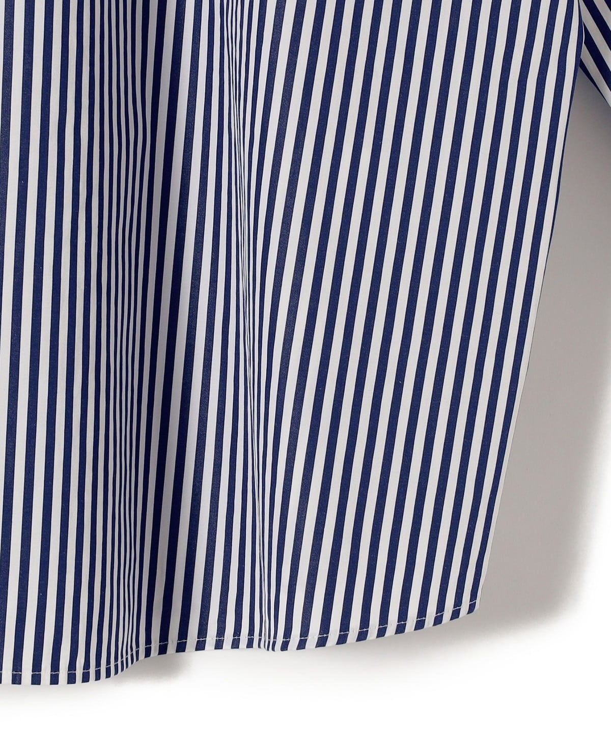 Primary NavyLabel:〈手洗い可能〉ストライプ ビッグ シルエット シャツ