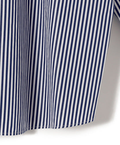 Primary NavyLabel:〈手洗い可能〉ストライプ ビッグ シルエット シャツ