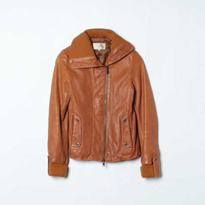 RIB/CLEATHERBLOUSON