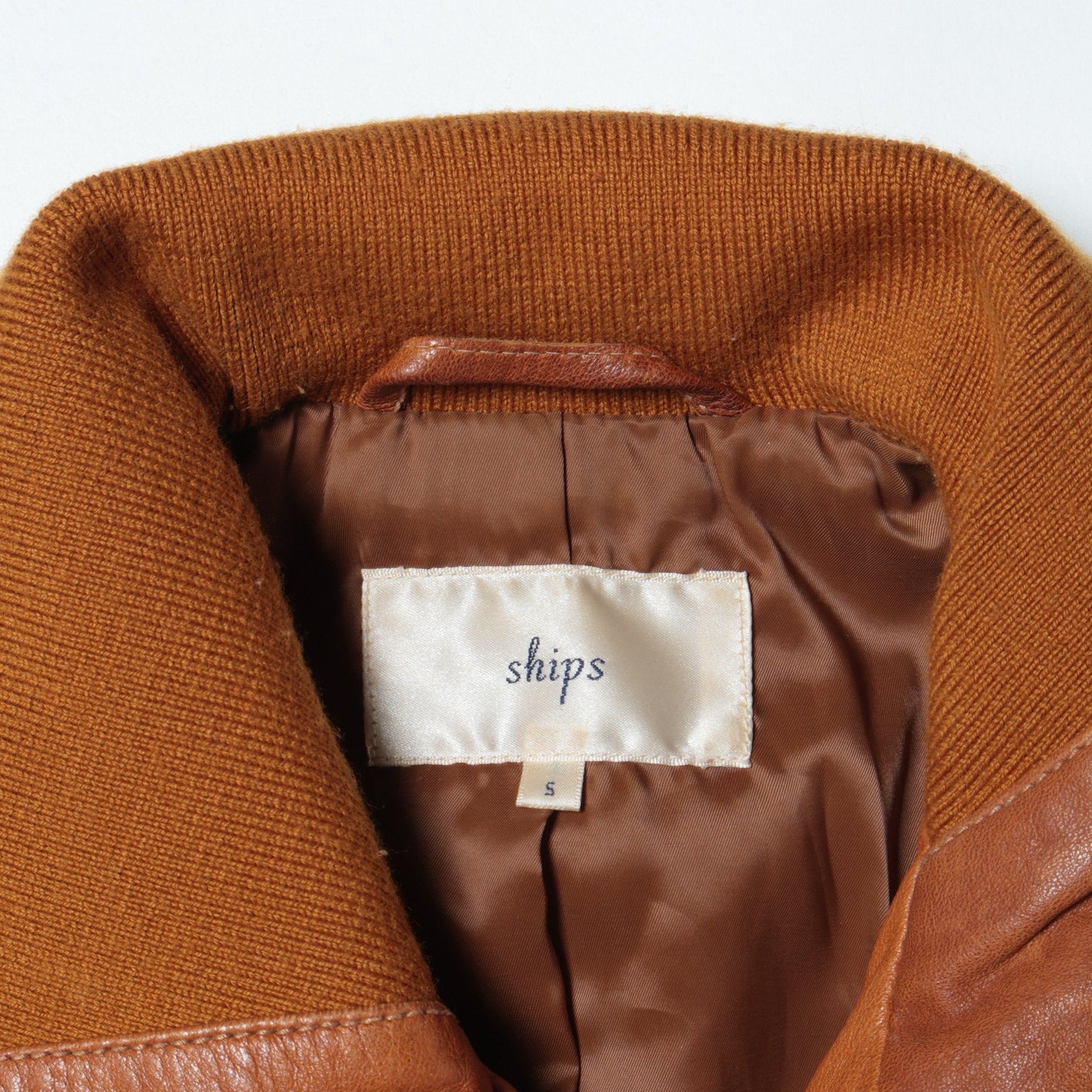 RIB/CLEATHERBLOUSON