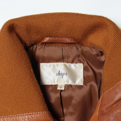 RIB/CLEATHERBLOUSON