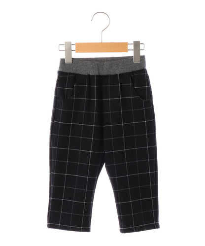 SHIPS KIDS:ウィンドーペン 7分丈 パンツ(100〜130cm)