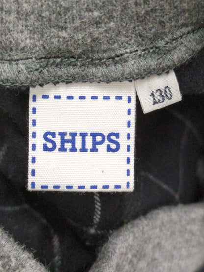 SHIPS KIDS:ウィンドーペン 7分丈 パンツ(100〜130cm)