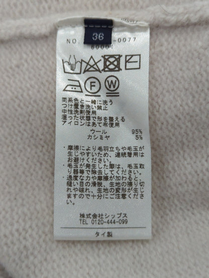 〈手洗い可能〉5Gウールカシミヤタートルネックプルオーバー