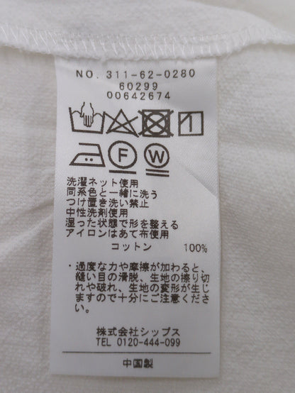〈手洗い可能〉パール モチーフ ミニ サッカー シャツ
