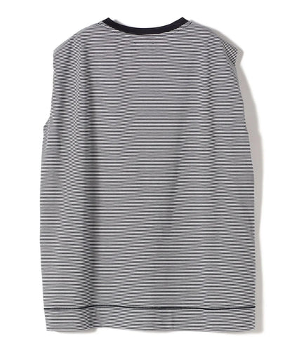 SHIPS Primary Navy Label:〈手洗い可能〉ボクシー ジャージ プルオーバー