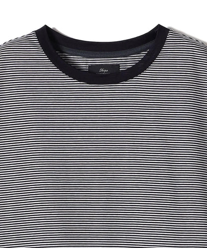 SHIPS Primary Navy Label:〈手洗い可能〉ボクシー ジャージ プルオーバー
