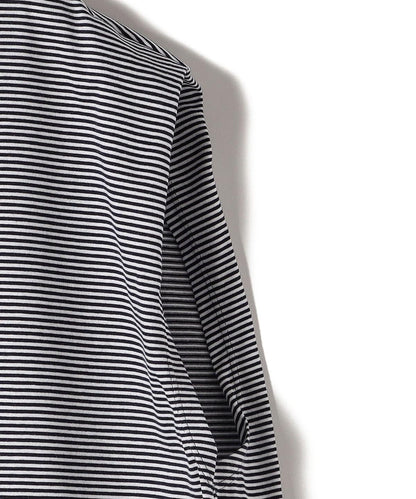 SHIPS Primary Navy Label:〈手洗い可能〉ボクシー ジャージ プルオーバー