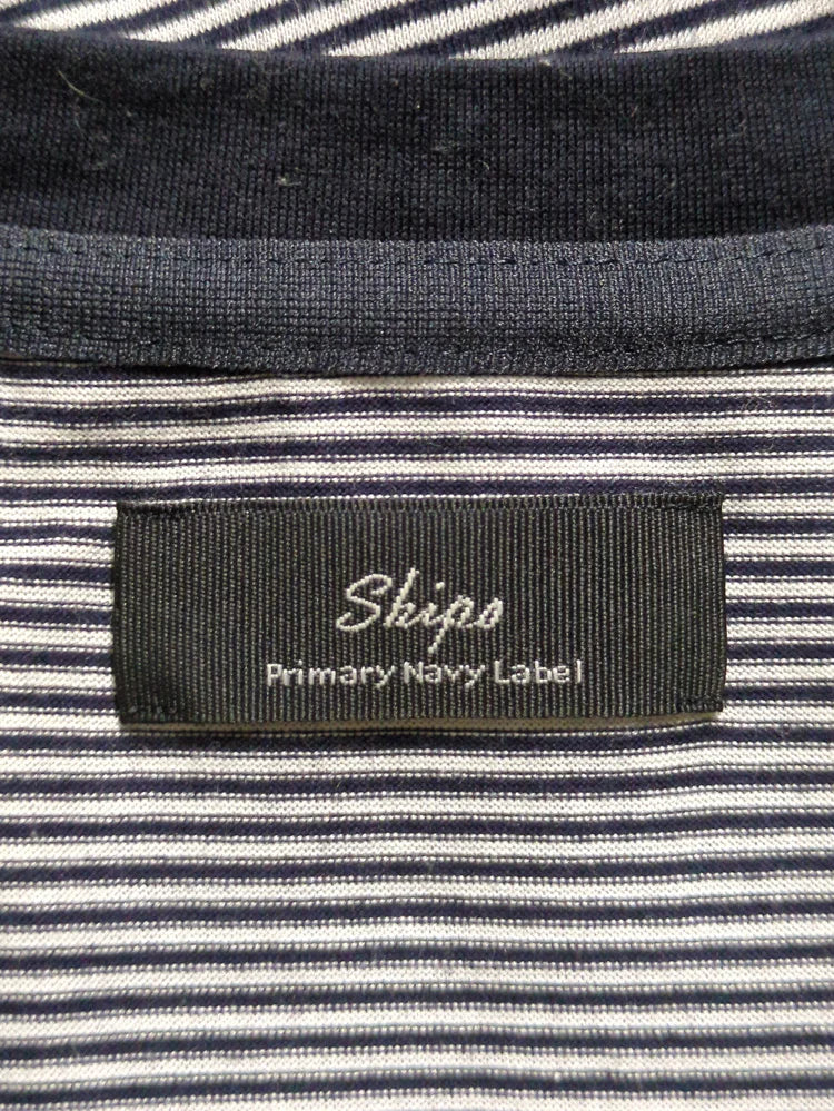 SHIPS Primary Navy Label:〈手洗い可能〉ボクシー ジャージ プルオーバー