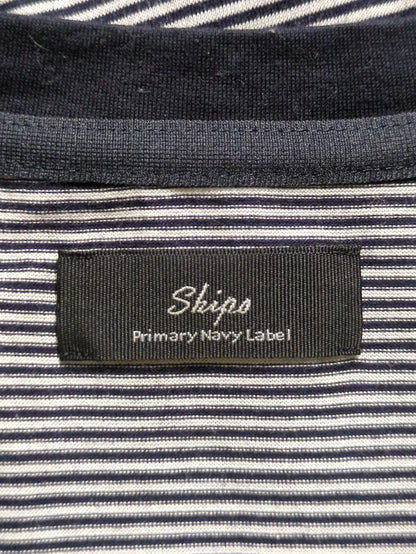 SHIPS Primary Navy Label:〈手洗い可能〉ボクシー ジャージ プルオーバー