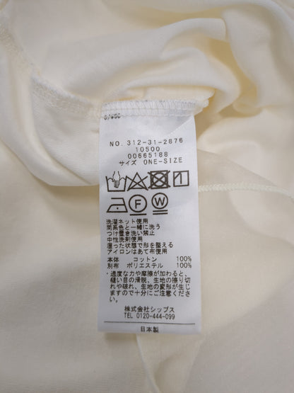 【WEB限定】〈手洗い可能〉シアー コンビ プルオーバー