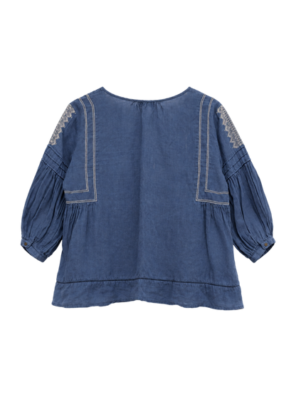 SHIPS:EMBROYDERY SKIPPER BL
