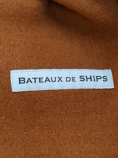 BATEAUX DE SHIPS: ボイルドウール ジップ ベスト