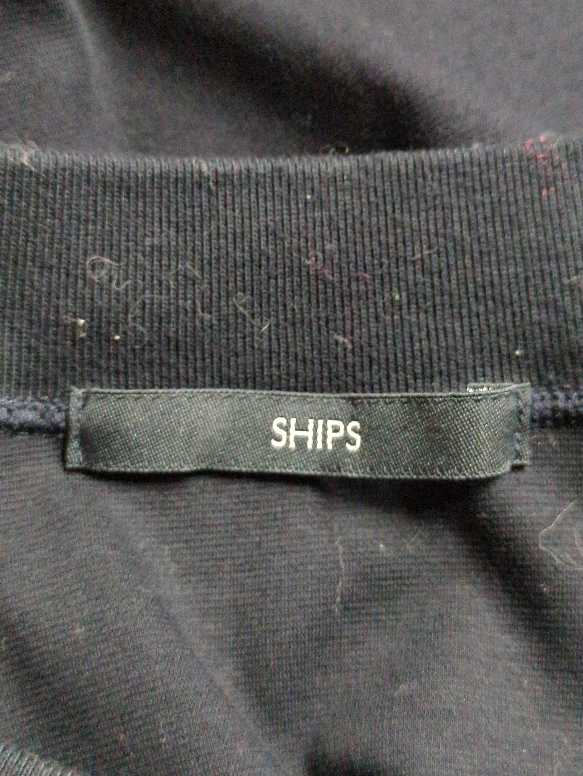 SHIPS: コットン ハイゲージ ポンチ ライト ロングスリーブ Tシャツ