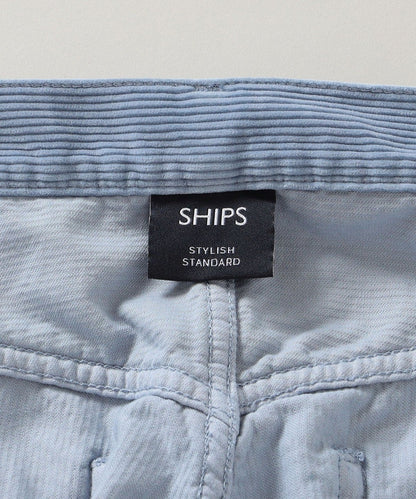 SHIPS STANDARD: ガーメントダイ コーデュロイ 5ポケット パンツ