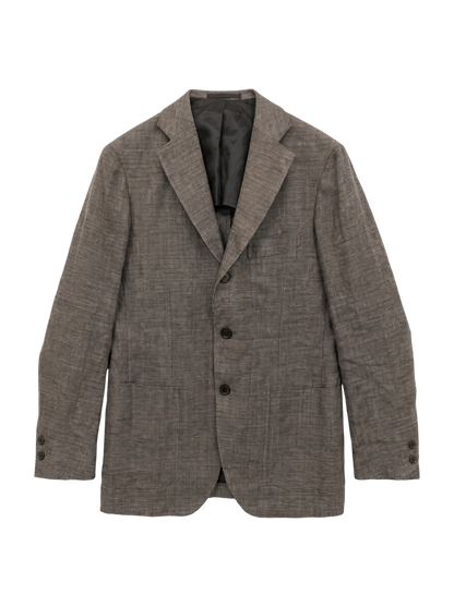 SD: 【RING JACKET×REDA×SHIPS】リネン メランジ ソリッド ジャケット（ブラウン)