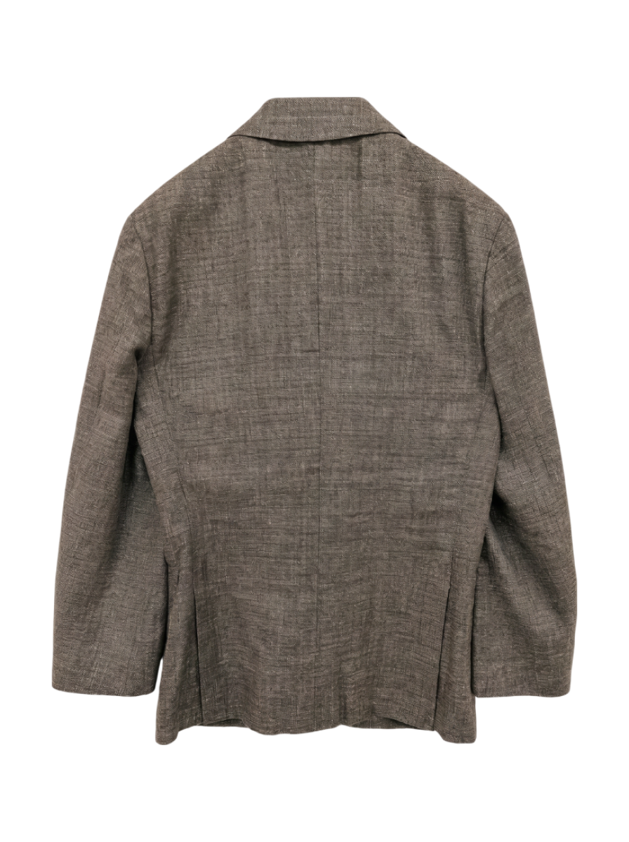 SD: 【RING JACKET×REDA×SHIPS】リネン メランジ ソリッド ジャケット（ブラウン)