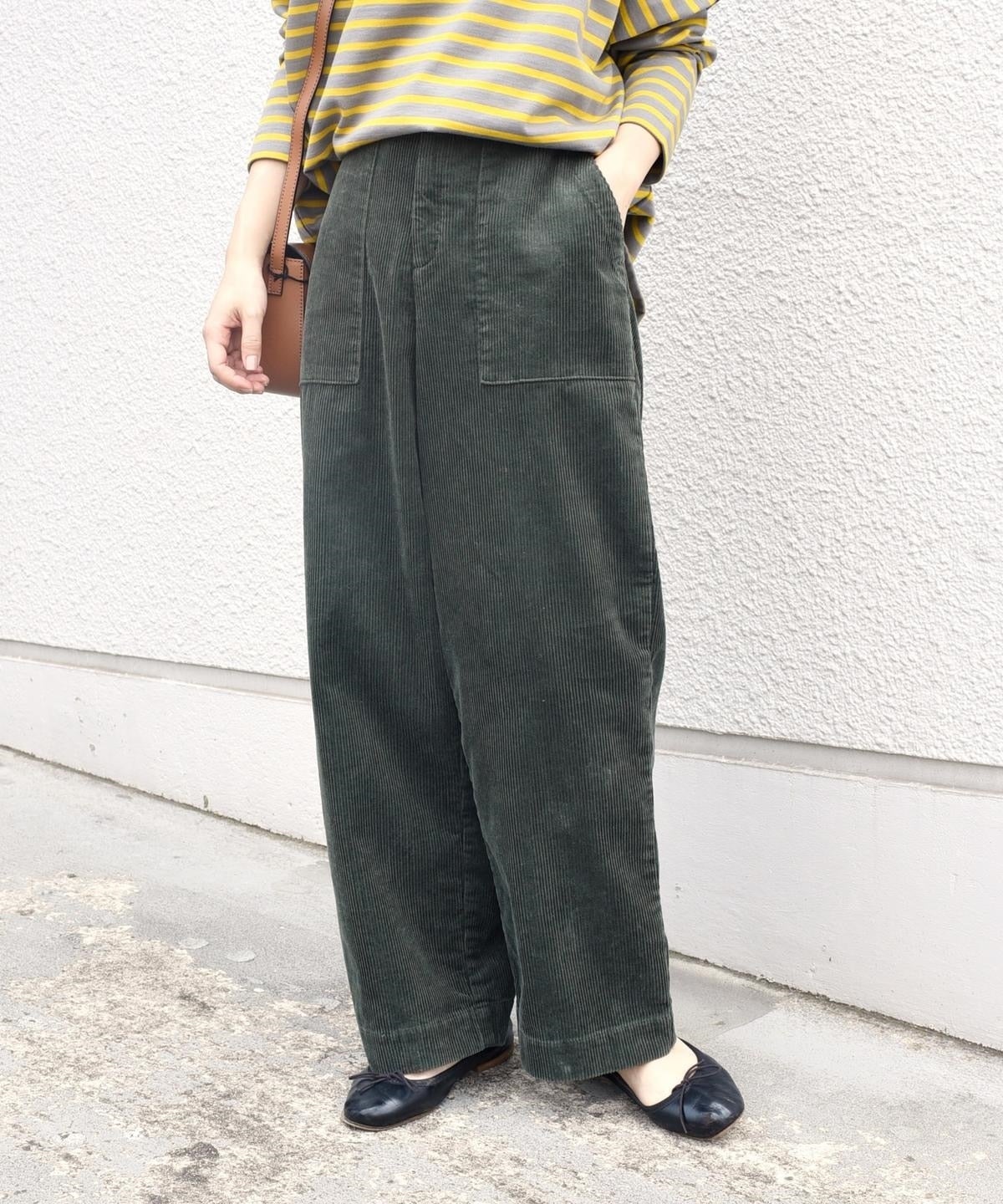 liflattie ships:コーデュロイポケットパンツ