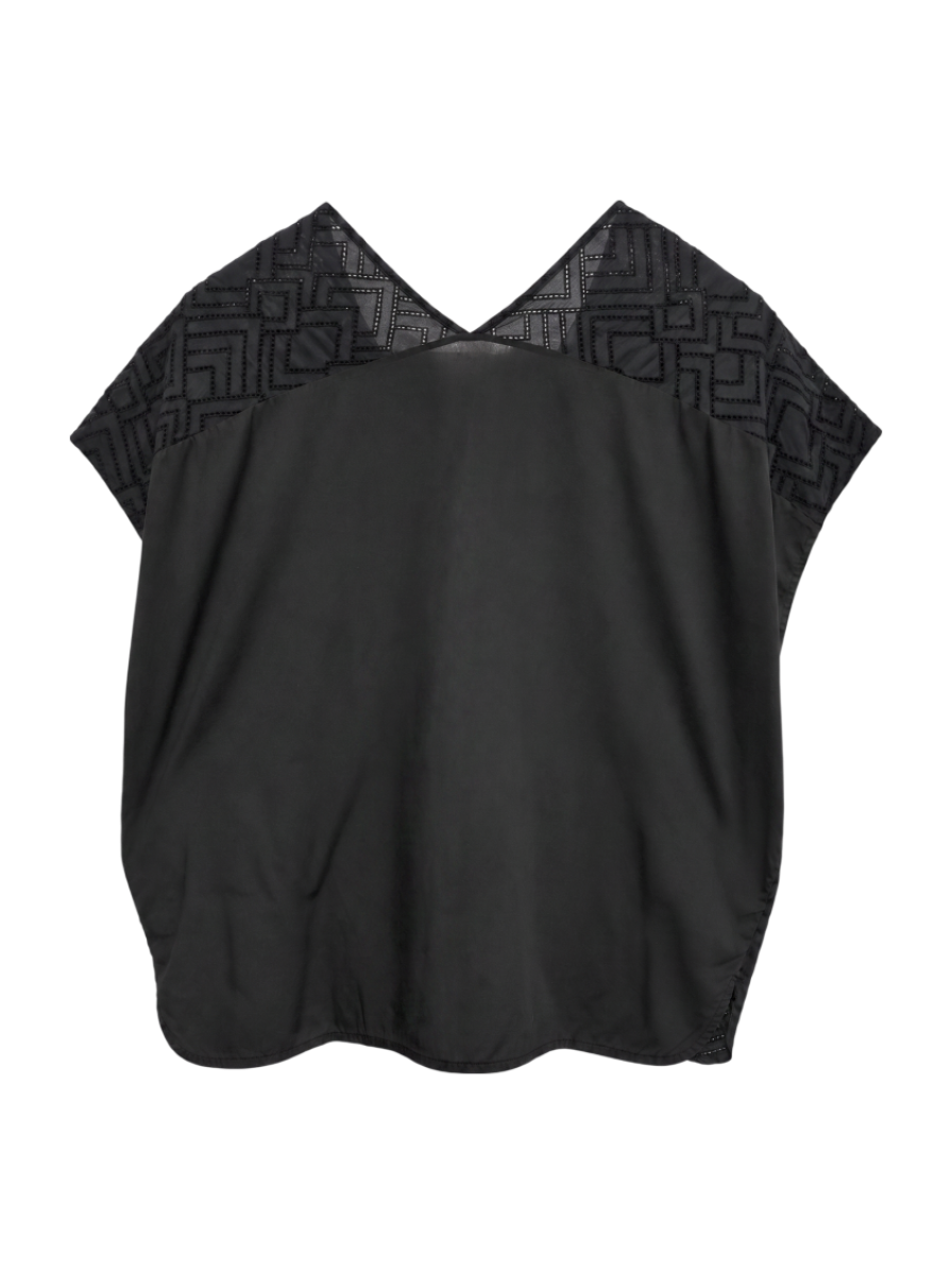 SHIPS:SHISHU LACE  V/N BL
