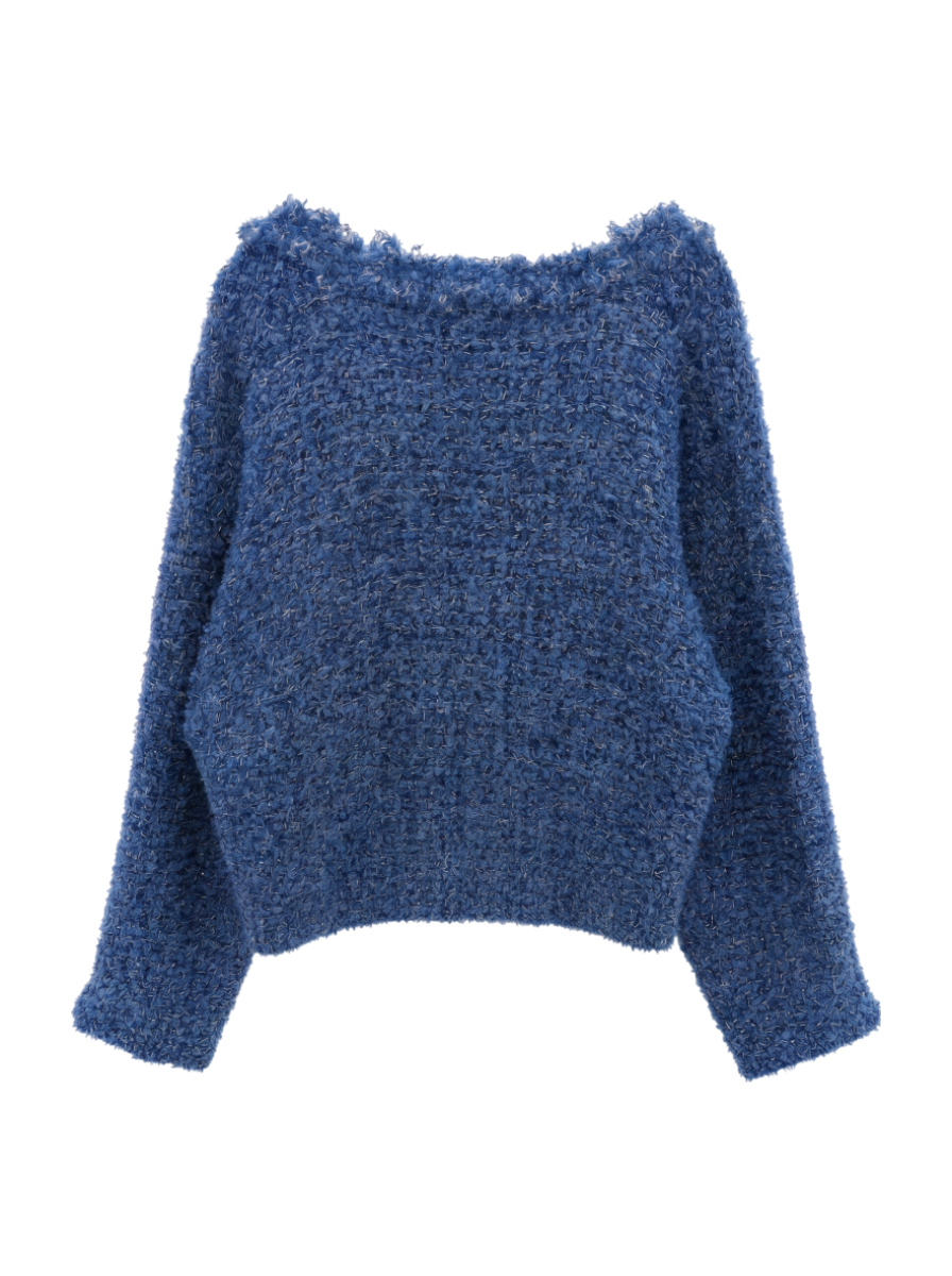 〈手洗い可能〉ラメ ツイード フリンジ ジャケット 24SS