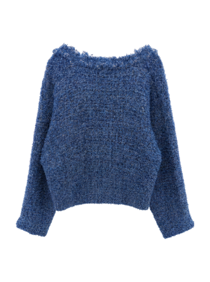 〈手洗い可能〉ラメ ツイード フリンジ ジャケット 24SS