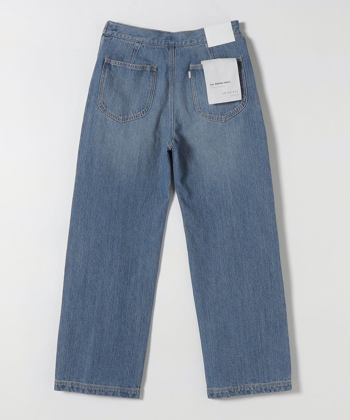 SHIPS any:〈ウォッシャブル〉マリン ストレート デニム パンツ［SHIPS any DENIM］