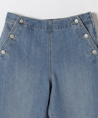 SHIPS any:〈ウォッシャブル〉マリン ストレート デニム パンツ［SHIPS any DENIM］