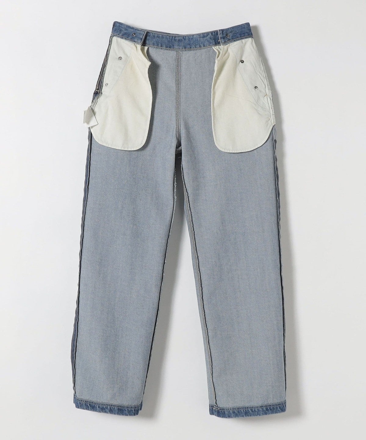 SHIPS any:〈ウォッシャブル〉マリン ストレート デニム パンツ［SHIPS any DENIM］