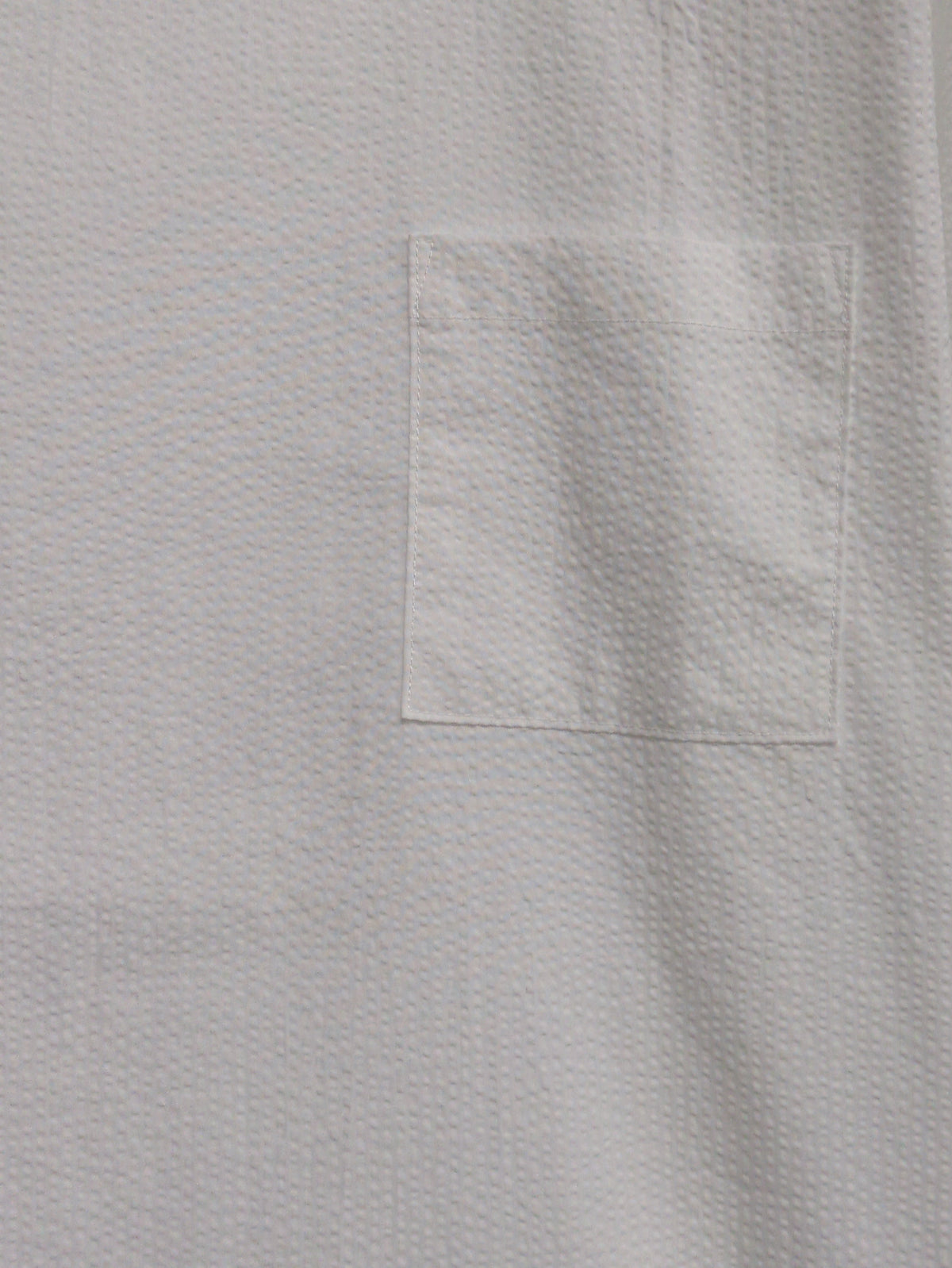 SHIPS: COOLMAX(R) シアサッカー クルーネック Tシャツ