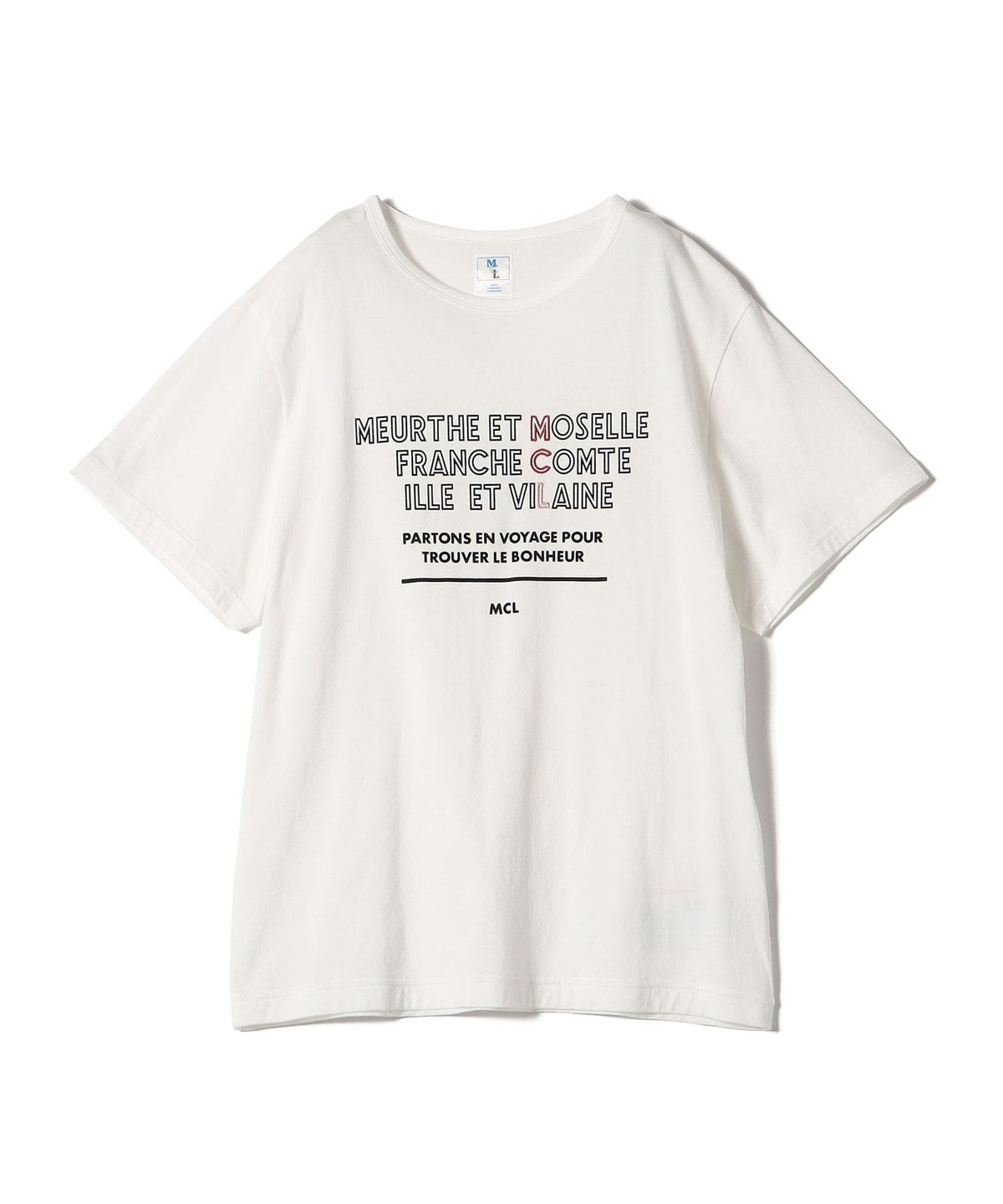 【SHIPS別注】MCL:ロゴ TEE