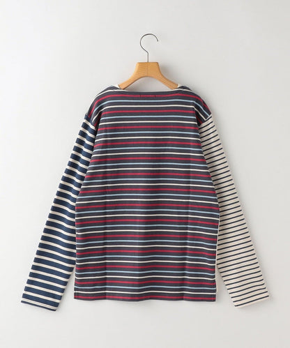 SHIPS KIDS:145〜160cm / オーガニック コットン ボーダー カットソー