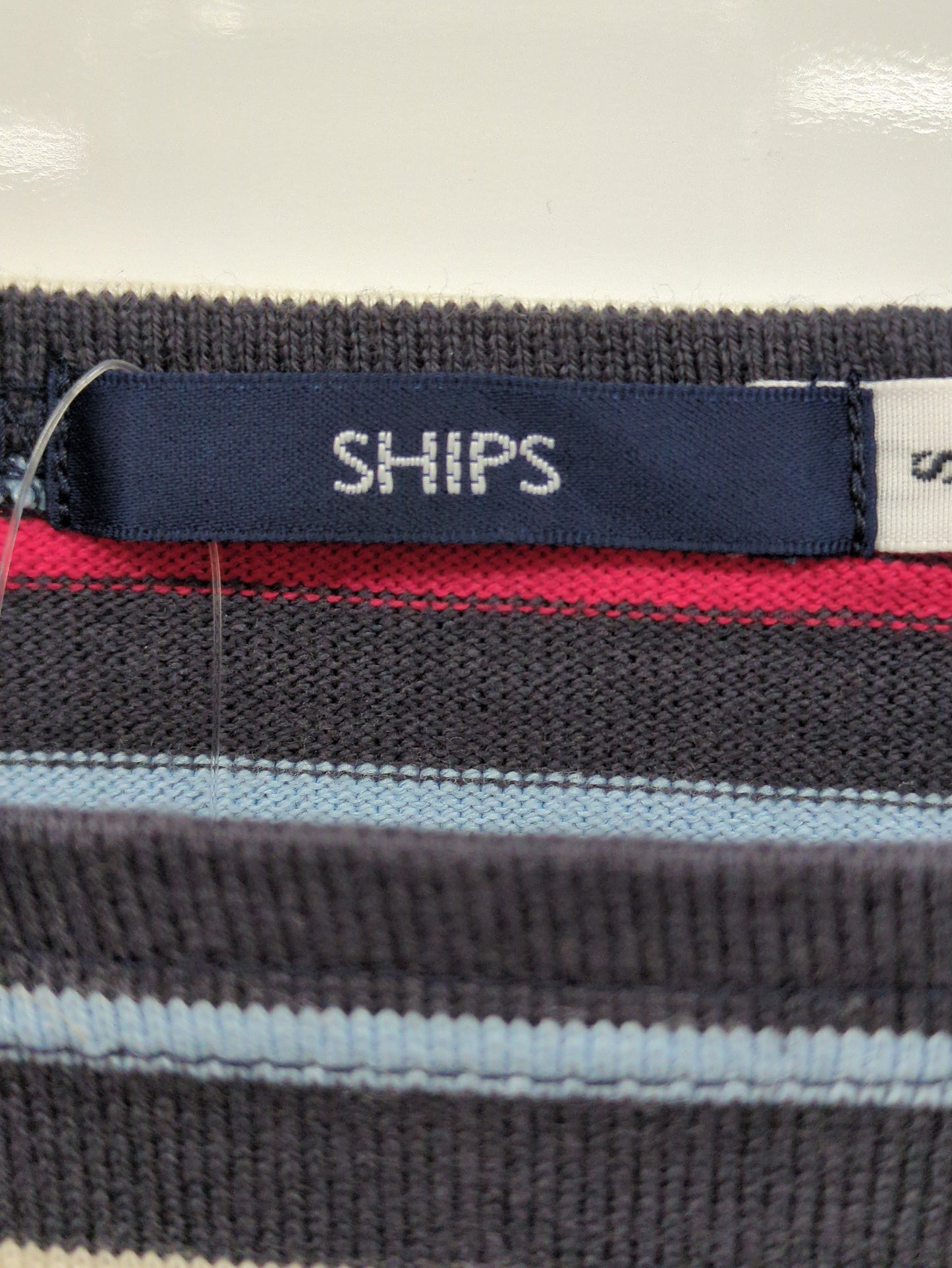 SHIPS KIDS:145〜160cm / オーガニック コットン ボーダー カットソー