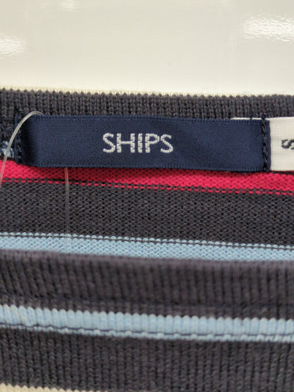 SHIPS KIDS:145〜160cm / オーガニック コットン ボーダー カットソー