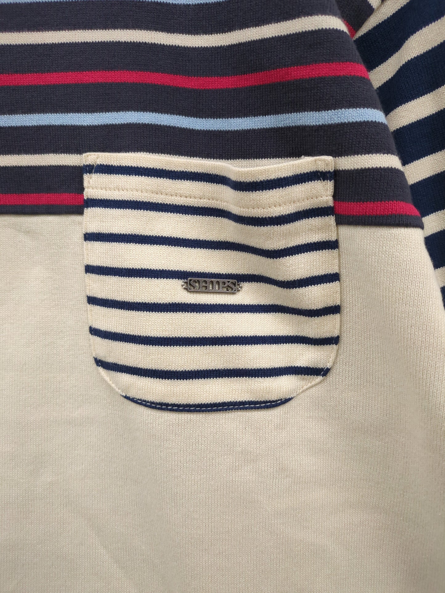 SHIPS KIDS:145〜160cm / オーガニック コットン ボーダー カットソー