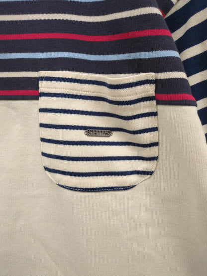 SHIPS KIDS:145〜160cm / オーガニック コットン ボーダー カットソー