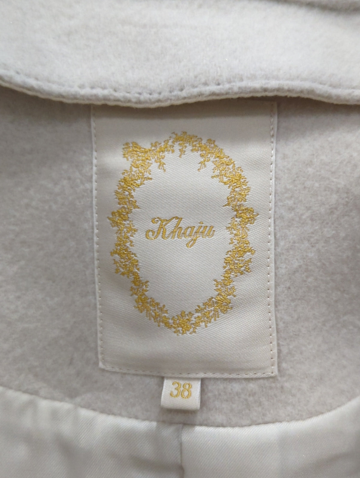 Khaju:ノーカラーミディ2WAYコート19FW