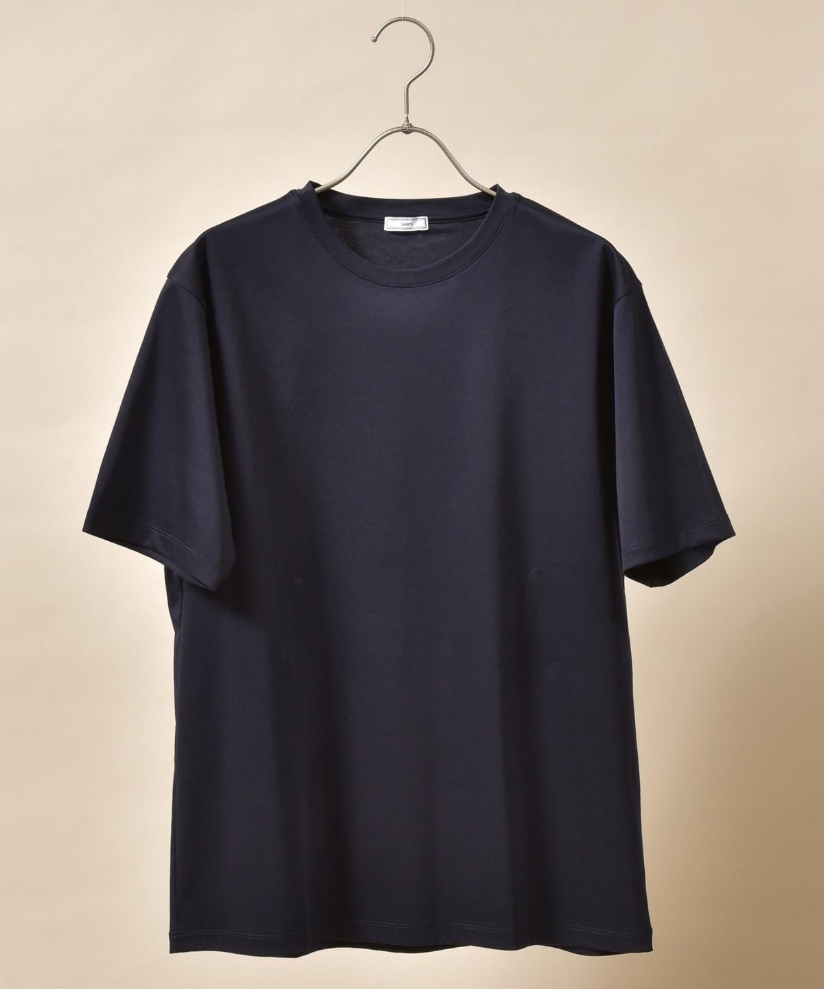 SHIPS: ドレス コンフォートライン ALBINI クルーネック Tシャツ