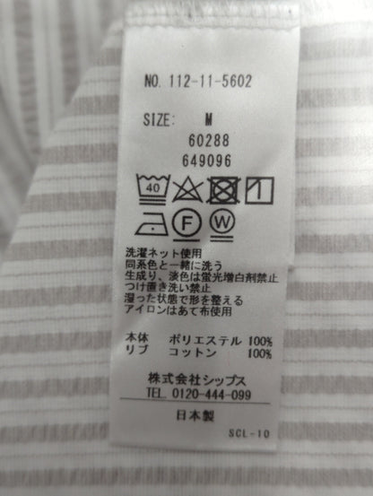 SHIPS: COOLMAX(R) シアサッカー Tシャツ