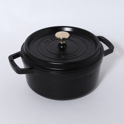 ピコ・ココット ラウンド 22cm ブラック