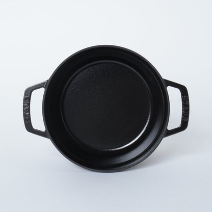 ピコ・ココット ラウンド 20cm ブラック