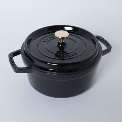 ピコ・ココット ラウンド 22cm シャイニーブラック